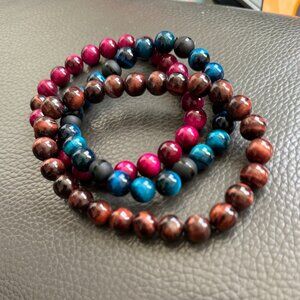 10MM Natural Gemstone Bracelet